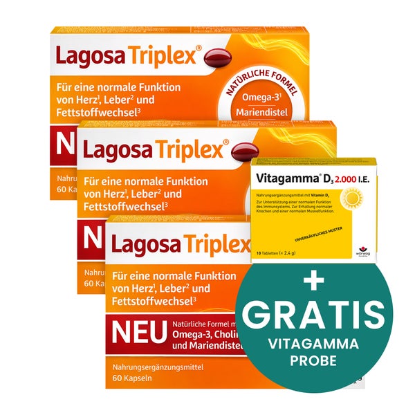 Lagosa Triplex 3-Pack 3X60 St