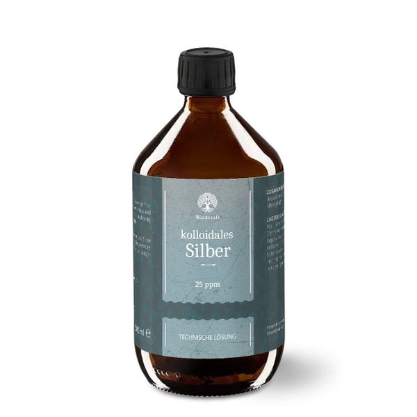 Kolloidales Silber - 25 ppm - Technische Lösung - 500ml 0.5 l