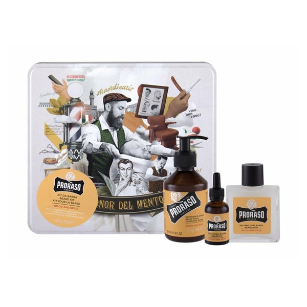 Proraso Wood Spice Bartwaschmittel 200ml Shampoo 0,2 l