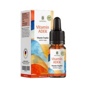Vitamin A D E K fettlöslich in MCT-Öl 333 vegane Tropfen Vitamin ADEK NATURTREU® 10 ml