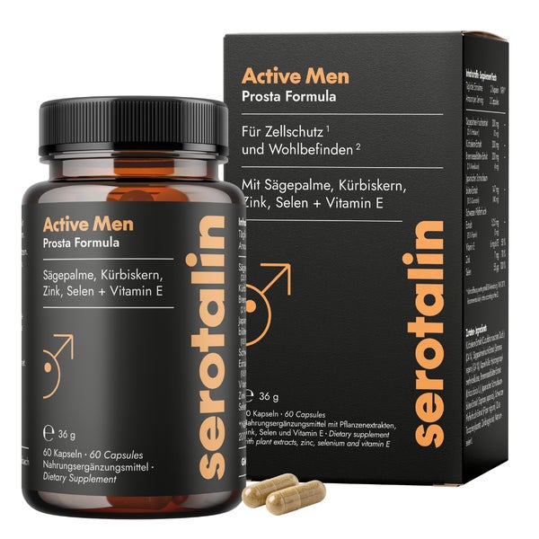 serotalin Active Men Prosta Formula – Testosteronspiegel² 60 St