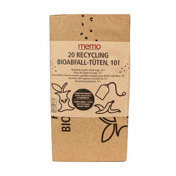 memo - Bio Abfalltüten recycelt