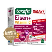 Produktabbildung: Taxofit Eisen+vitamin C Direkt Granulat 20 St
