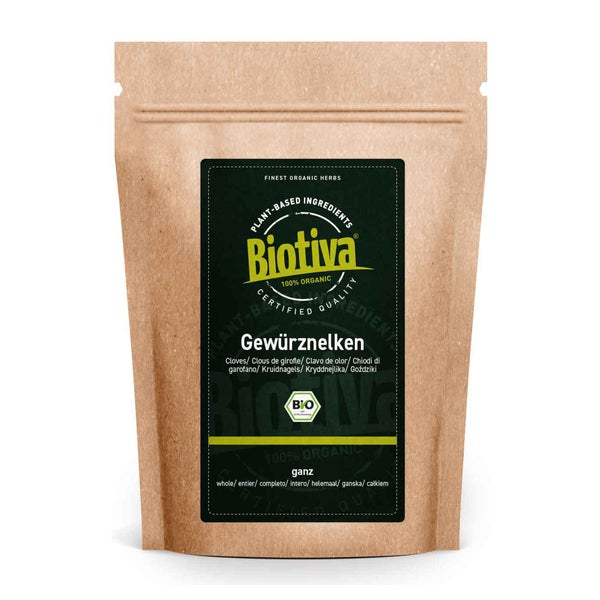 Biotiva Gewürznelken ganz Bio 250 g