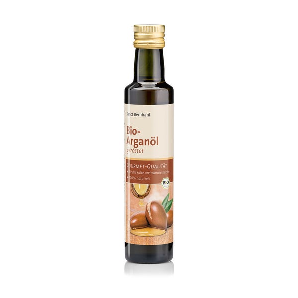 Sanct Bernhard Bio-Arganöl geröstet, kalt gepresst 250 ml