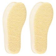 Lammfellsohlen Einlegesohlen Damen Herren 40 2 Paar Beige La 1 St