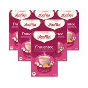 Yogi Tea - Frauentee Bio Kräutertee | 6 x 30,6g 6x17 St