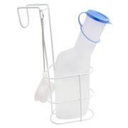 Produktabbildung: Medi-Inn Urinflasche PP mit Betthalter für Männer 1000 ml 1 St