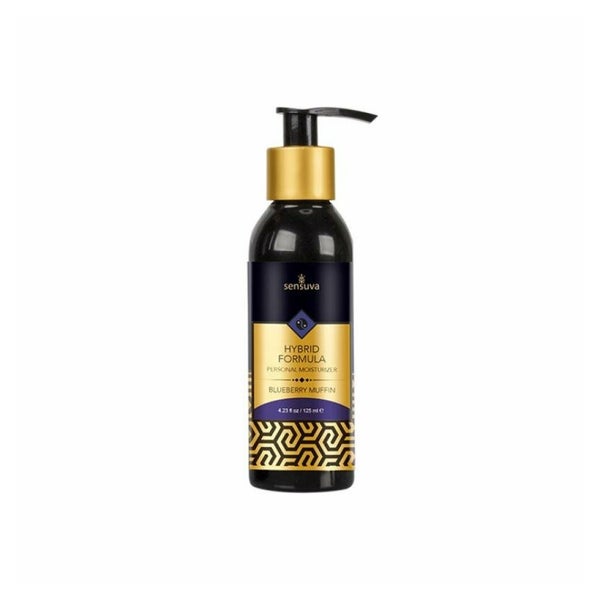Sensuva Hybrid-Gleitmittel auf Wasserbasis - Blaubeer-Muffin 0,125 l