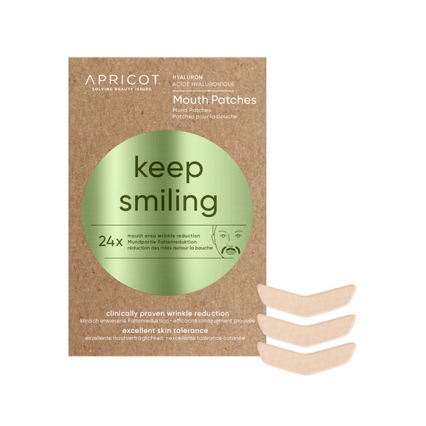 APRICOT Mund Pads mit Hyaluron für Mundfaltenreduzierung - MINI PACK 24 St