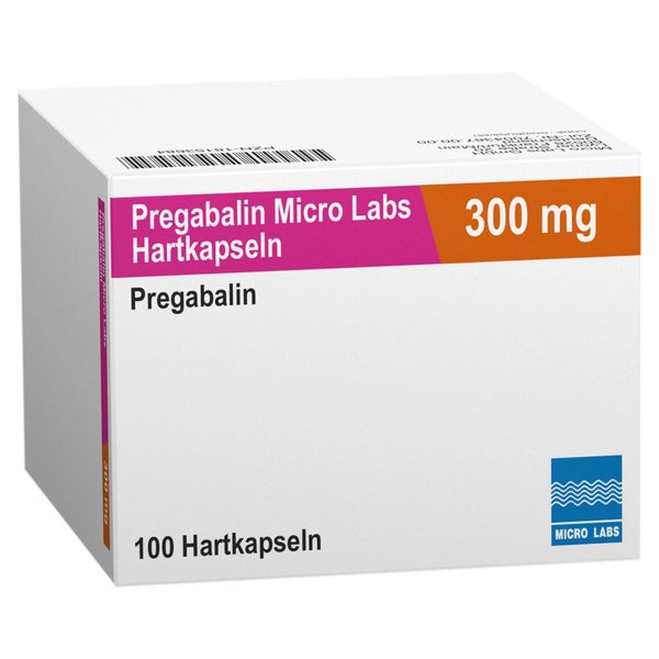 Pregabalin Micro Labs 300 Mg Hartkapseln 100 St