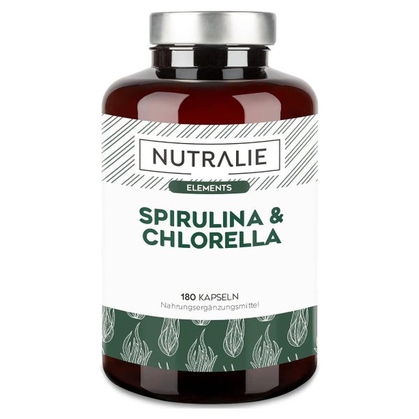 Nutralie Spirulina & Chlorella 180 St