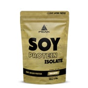 PEAK Soja Protein Isolat - 750g - Geschmack Iced Coffee I 25 Portionen I Pulver I Proteinquelle: Soy, pflanzliches Eiweiß I GMO - free I hoher EAA Gehalt I Muskelaufbau I glutenfrei 750 g