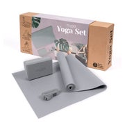 Myga Yoga-Einsteiger-Set - Grau 1 Set