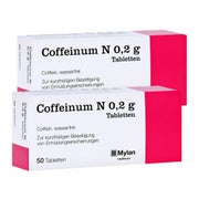 COFFEINUM N 0,2 g Tabletten Doppelpack 2X50 St