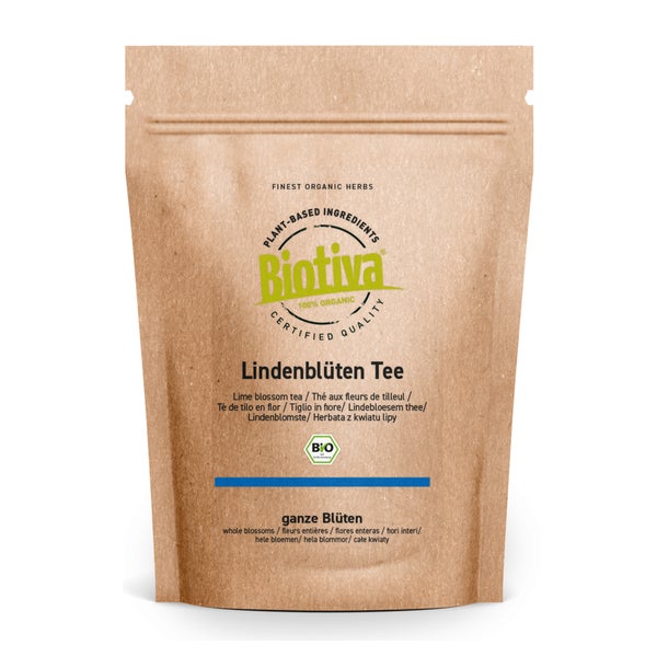 Biotiva Lindenblüten ganz Bio 100 g