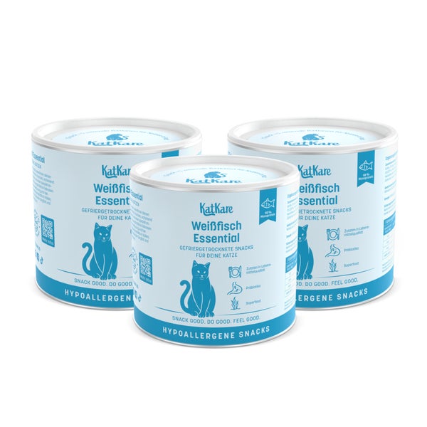 Weißfisch Essential 3x - Hypoallergene Snacks 150 St