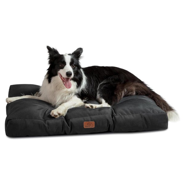 Hundebett waschbar Kühlmatte tiefschwarz L 91 x B 68 x H 10 1 St