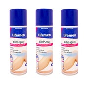 Lifemed Kühlspray 300 ml transparent, 3 Stück 0,9 l