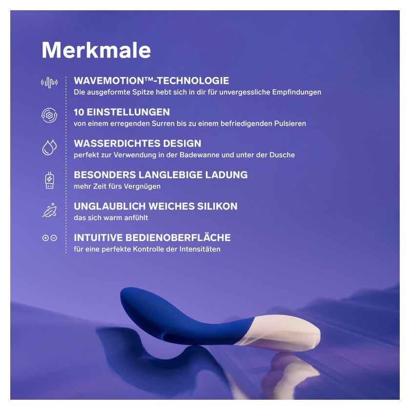 LELO MONA Wave G-Punkt Vibrator - Deep Rose 1 St gnstig kaufen | medpex