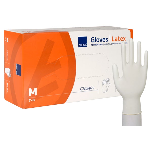 Latex-handschuhe Classic Natur Puderfrei M 10X100 St