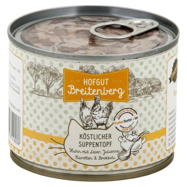 Hofgut Breitenberg Cat köstlicher Suppentopf Huhn 2,16 kg
