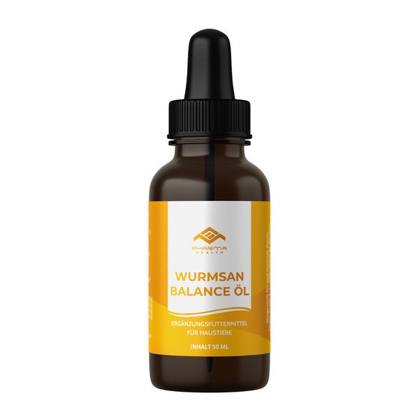 Pharma Health | Wurmsan Balance Öl | für Hunde & Katzen 50 ml