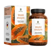 Produktabbildung: Enzym-Komplex mit Bromelain & Papain - WOHLENZYM - 120 vegane Kapseln - NATURTREU® 120 St