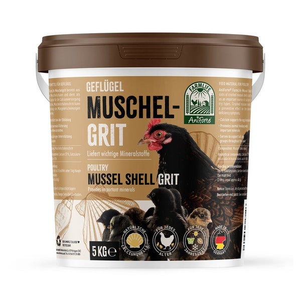 AniForte FarmLife Geflügel Muschelgrit 5000 g
