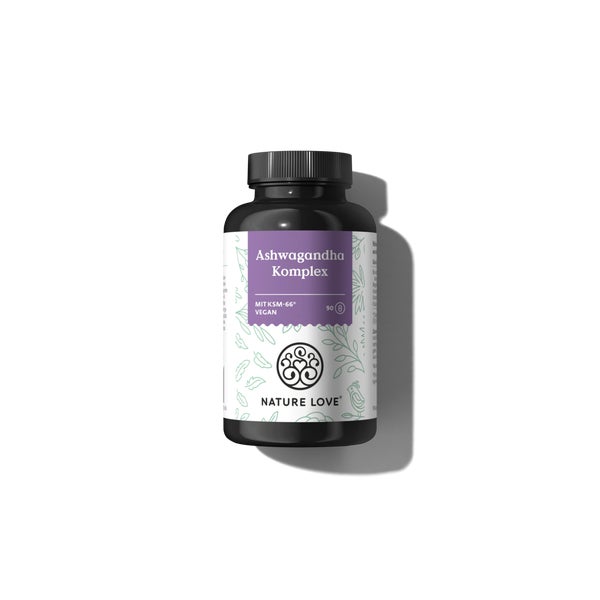 Ashwagandha Komplex 90 Kapseln Nature Love  St