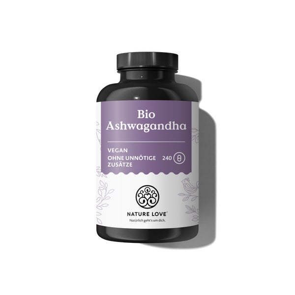 Ashwagandha Bio 240 Kapseln Nature Love  St