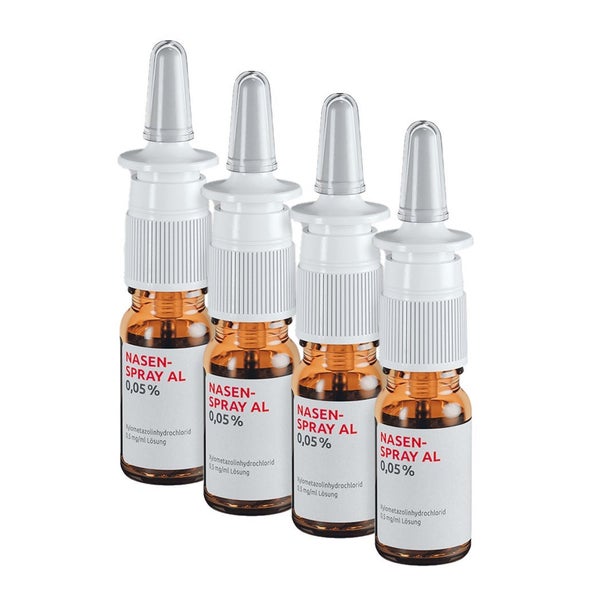 Nasenspray AL 0,05% für Kinder 4X10 ml