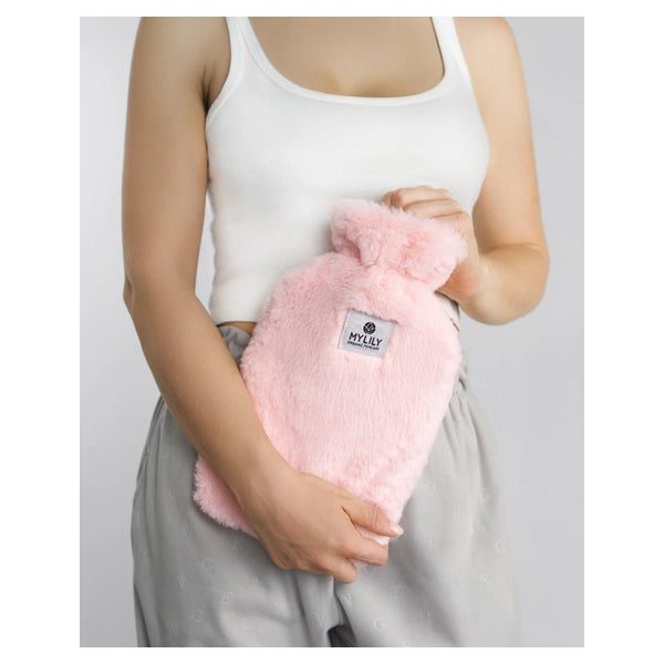 MYLILY Wärmflasche | Rosa 1 St