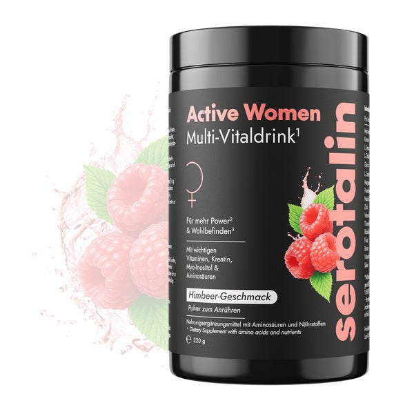 serotalin Active Women Multi-Vitaldrink mit Myo-Inositol 220 g