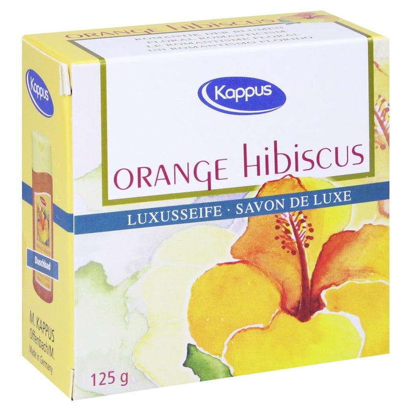 Kappus Orange Hibiscus Seife 125 g
