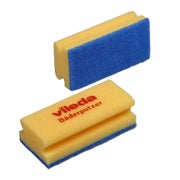 Vileda Professional Bäderputzer Soft Reinigungsschwamm – Schonender Scheuerschwamm für den Sanitärbereich - 1 Packung = 10 Stück, 7 x 15 cm, Größe 1