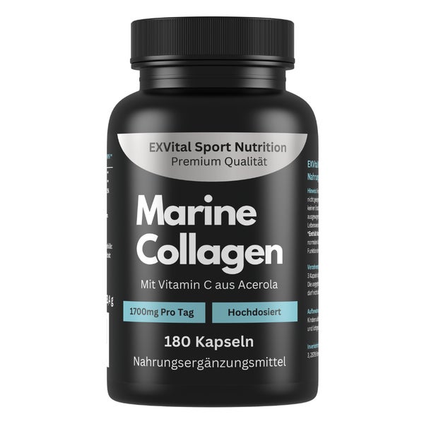 EXVital® Marine Collagen Kapseln mit Vitamin C 128 g