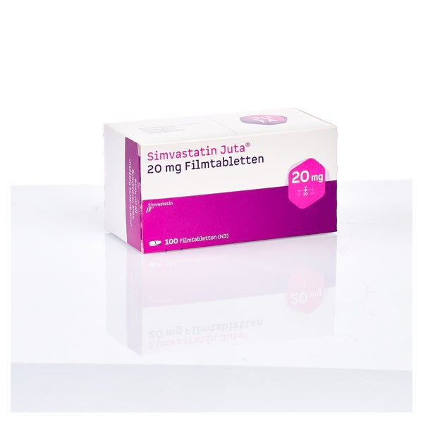 Simvastatin Juta 20 mg Filmtabletten 100 St