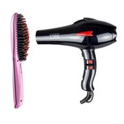 Italian Design ELECTRICAL ITEMS PROFESSIONAL IONIC DRYER+ STRAIGHTENING BRUSH PACK  .