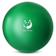 Gymnastikball klein 23-25cm Pilates Yoga Strohhalm Dunkelgrü 1 St